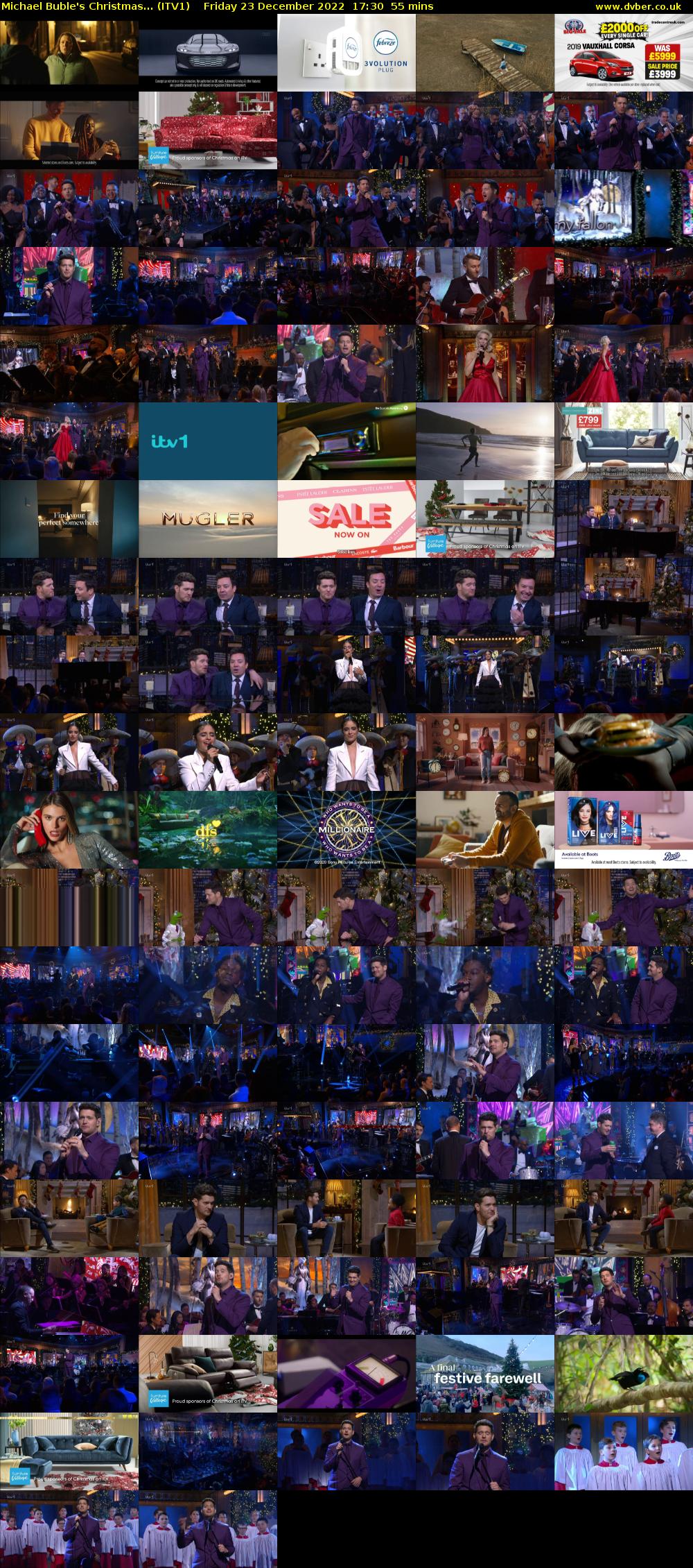 Michael Buble's Christmas... (ITV1) Friday 23 December 2022 17:30 - 18:25