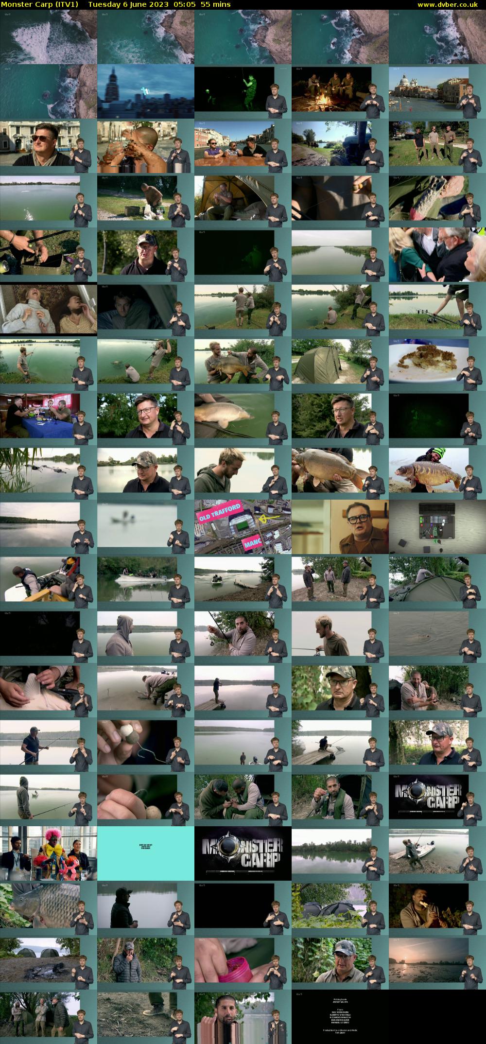 Monster Carp (ITV1) Tuesday 6 June 2023 05:05 - 06:00