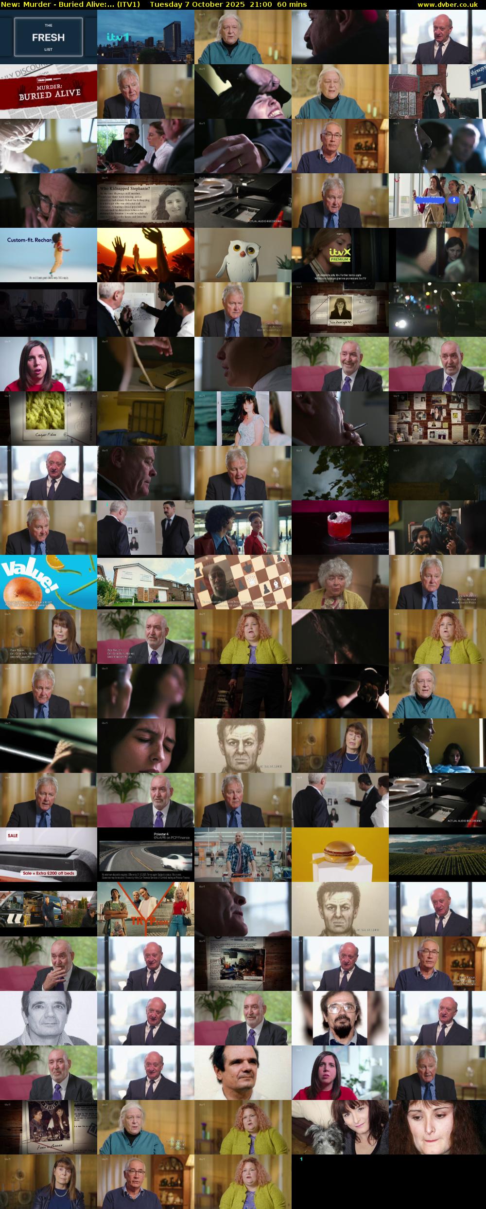 Murder - Buried Alive:... (ITV1) Tuesday 7 October 2025 21:00 - 22:00