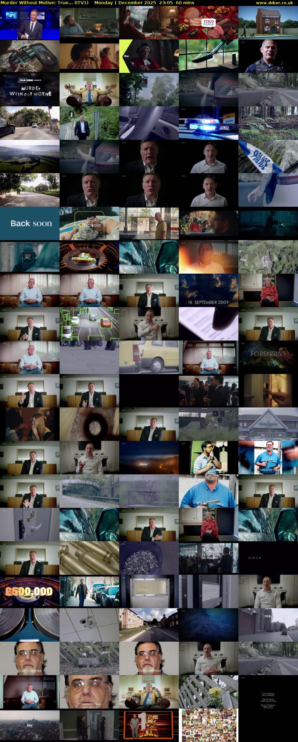 Murder Without Motive: True... (ITV1) Monday 1 December 2025 23:05 - 00:05