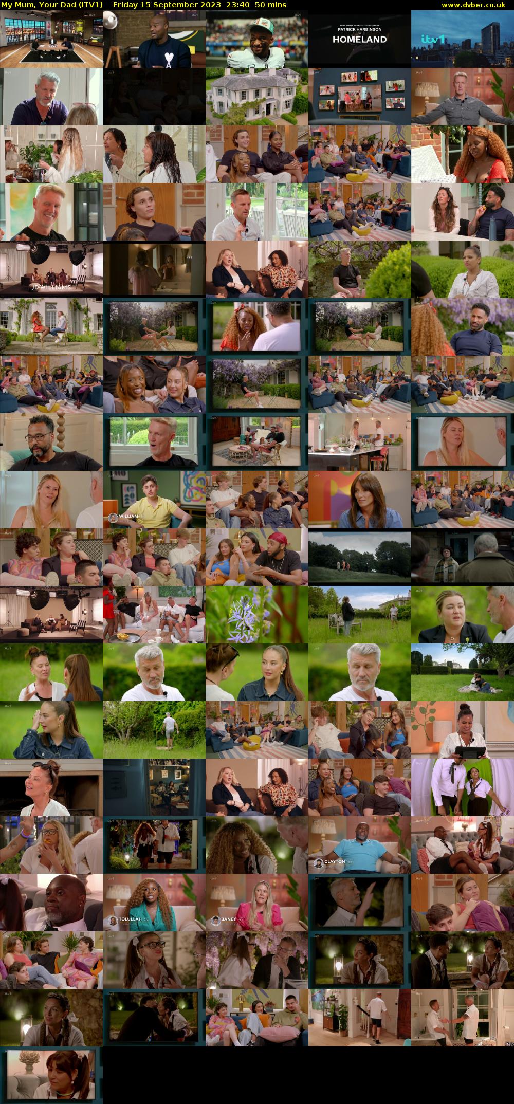 My Mum, Your Dad (ITV1) Friday 15 September 2023 23:40 - 00:30