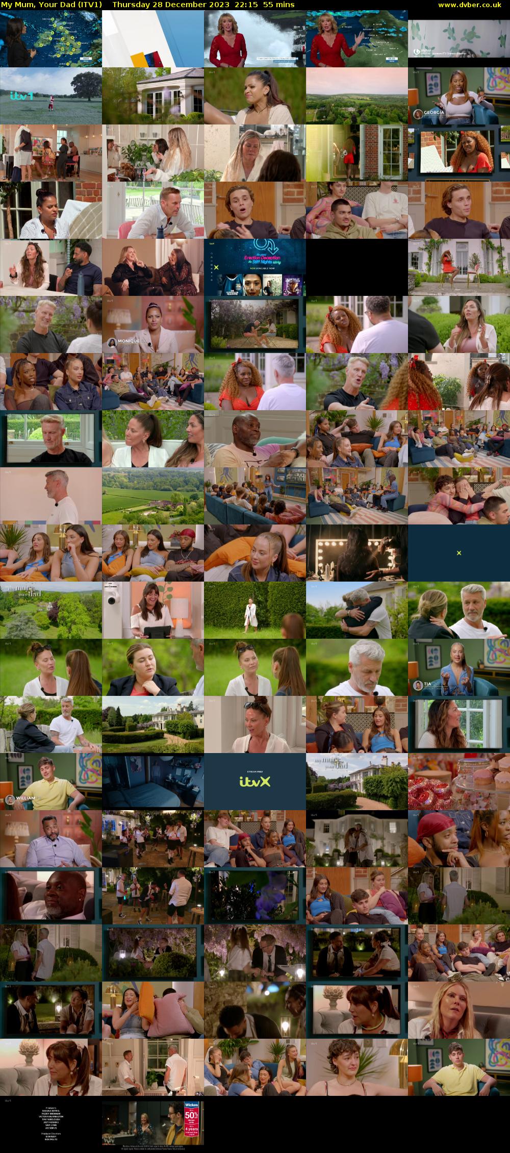 My Mum, Your Dad (ITV1) Thursday 28 December 2023 22:15 - 23:10