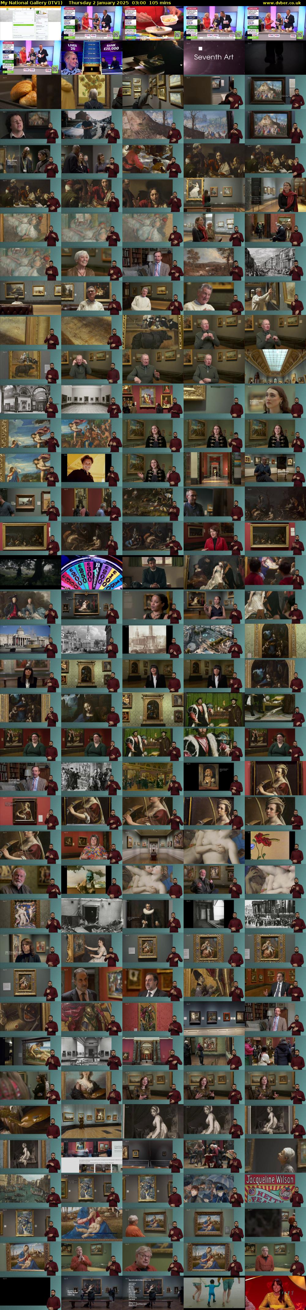 My National Gallery (ITV1) Thursday 2 January 2025 03:00 - 04:45