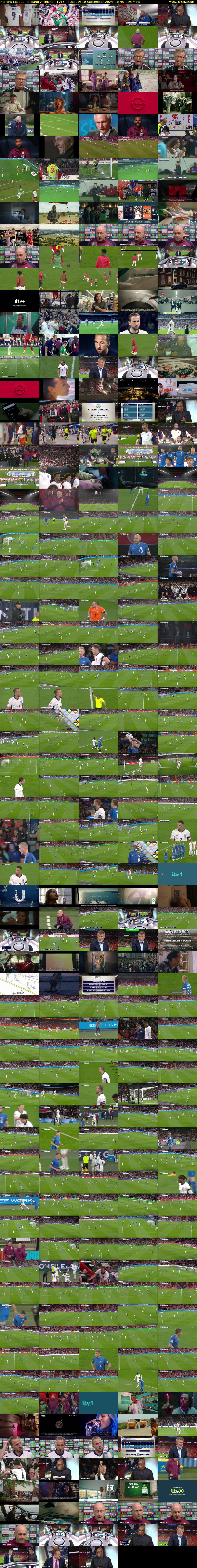 Nations League: England v Finland (ITV1) Tuesday 10 September 2024 18:45 - 22:00