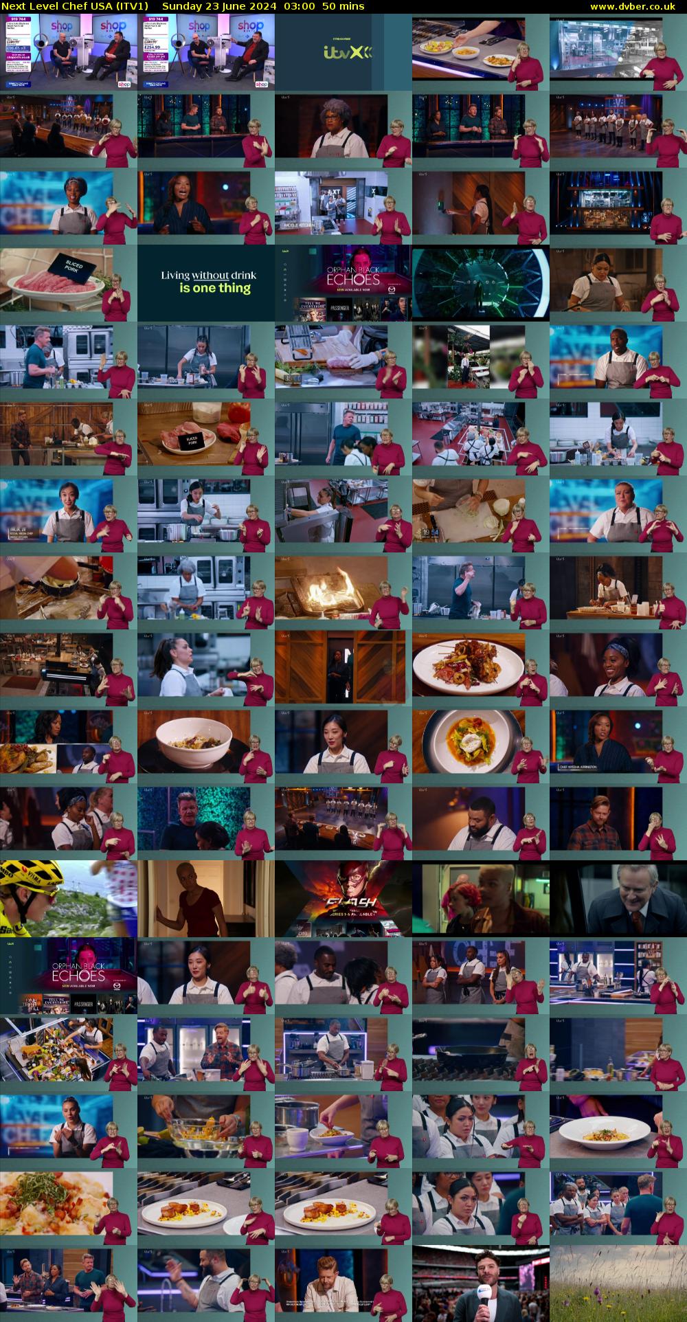 Next Level Chef USA (ITV1) Sunday 23 June 2024 03:00 - 03:50