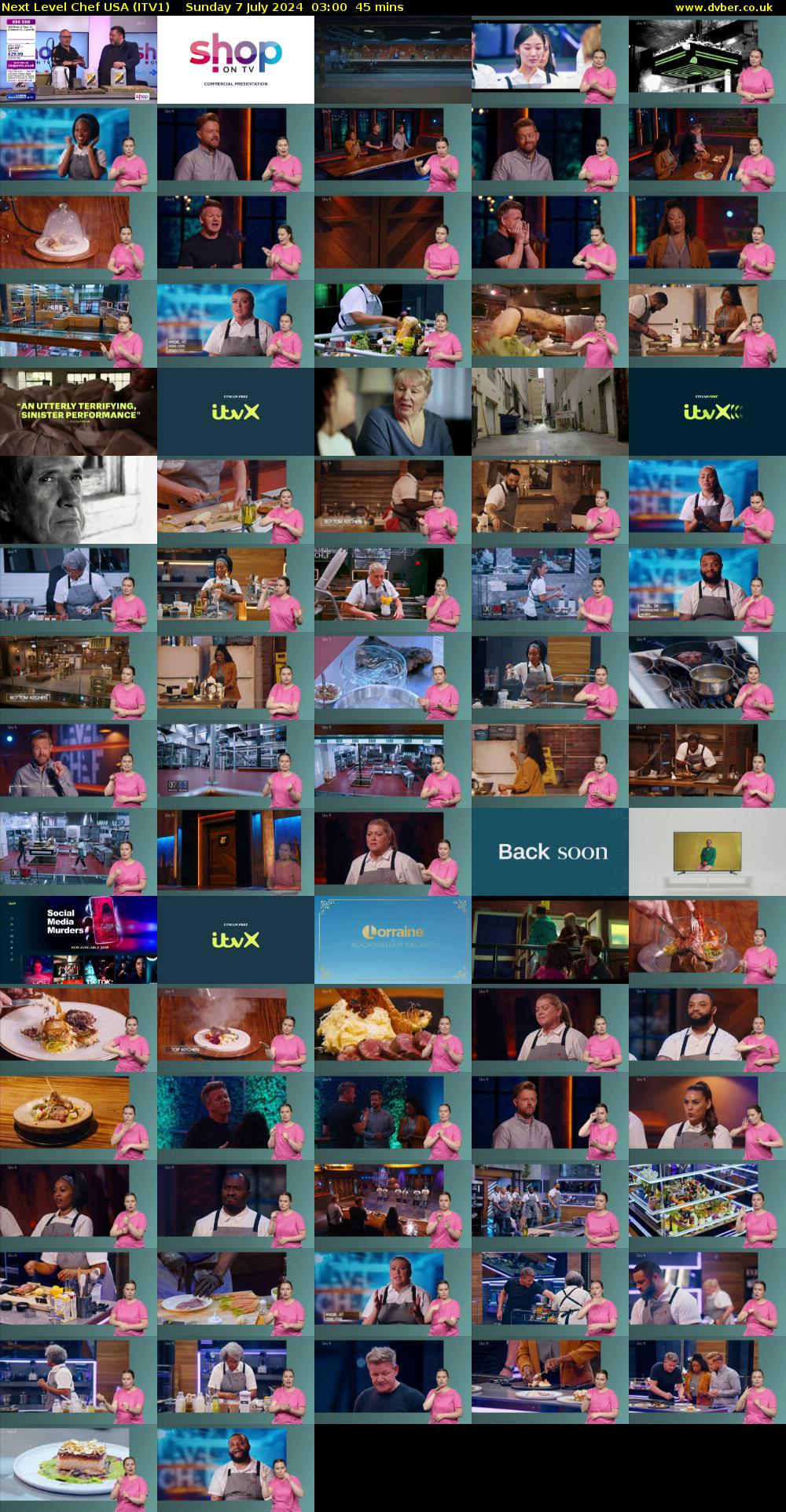 Next Level Chef USA (ITV1) Sunday 7 July 2024 03:00 - 03:45