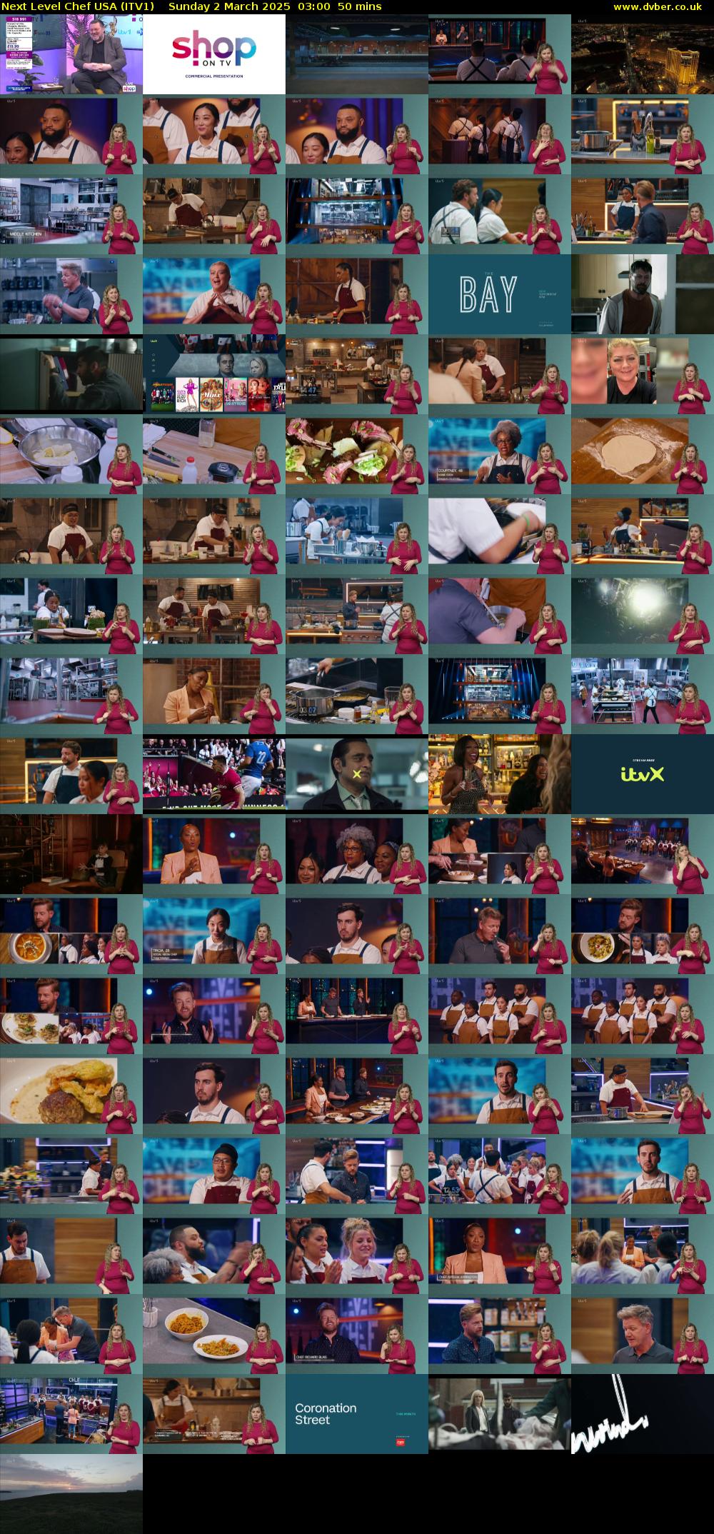 Next Level Chef USA (ITV1) Sunday 2 March 2025 03:00 - 03:50