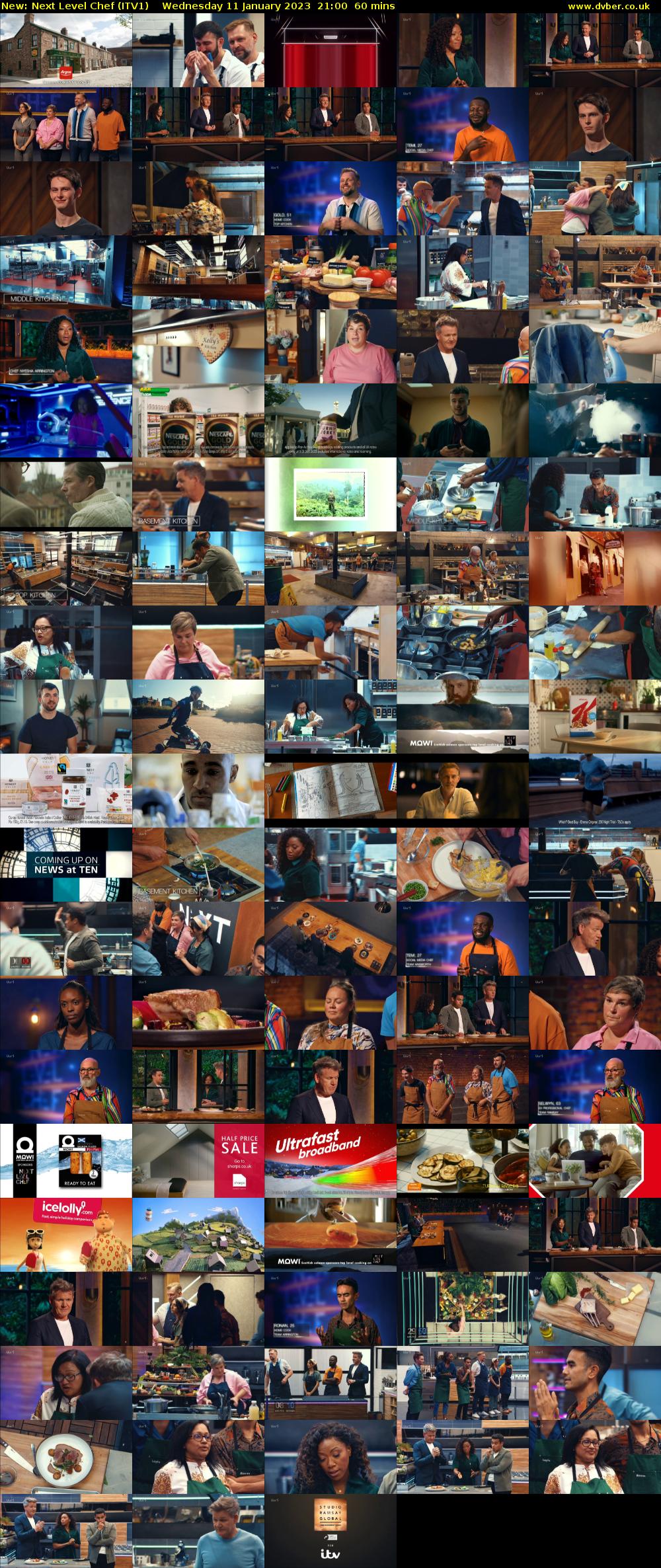 Next Level Chef (ITV1) Wednesday 11 January 2023 21:00 - 22:00