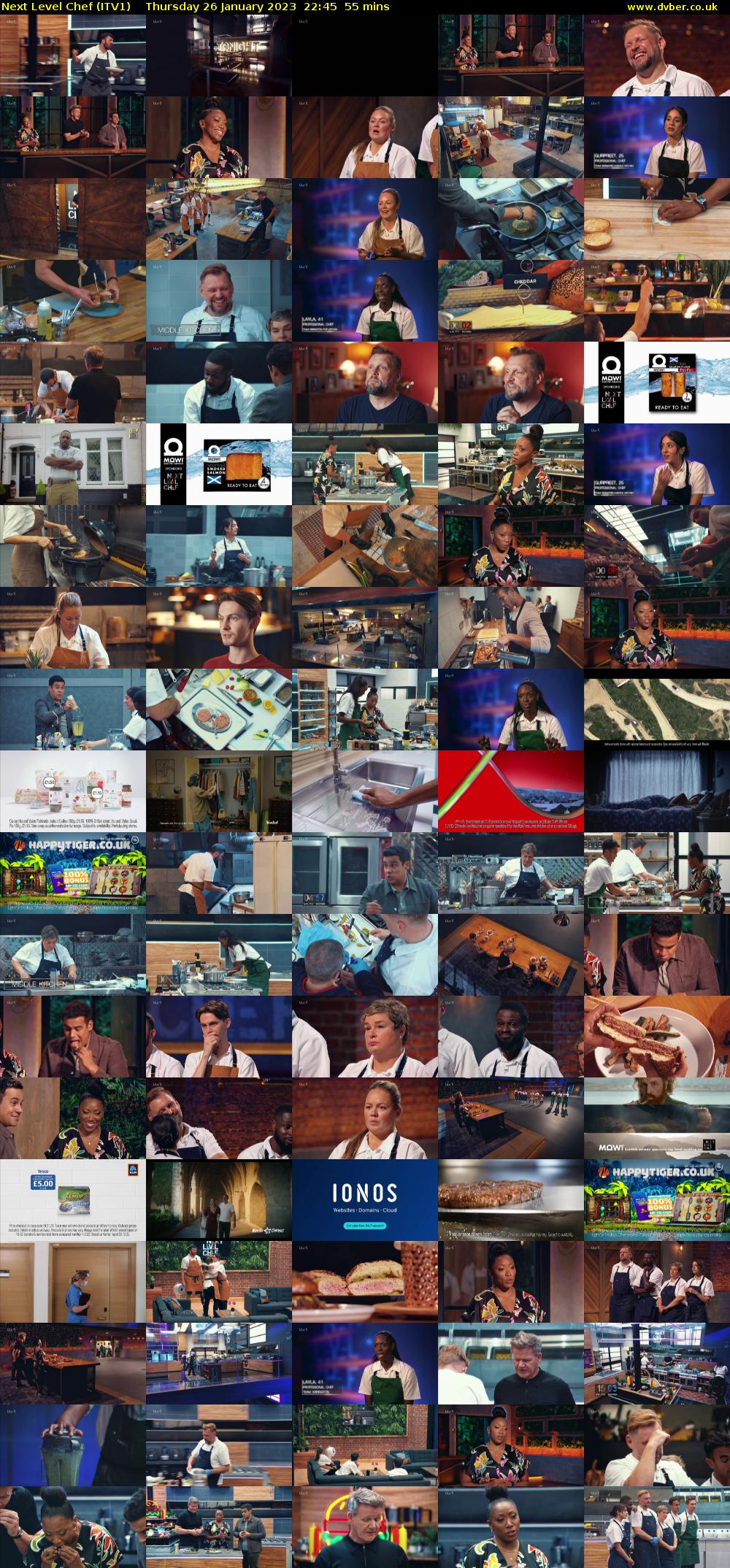 Next Level Chef (ITV1) Thursday 26 January 2023 22:45 - 23:40