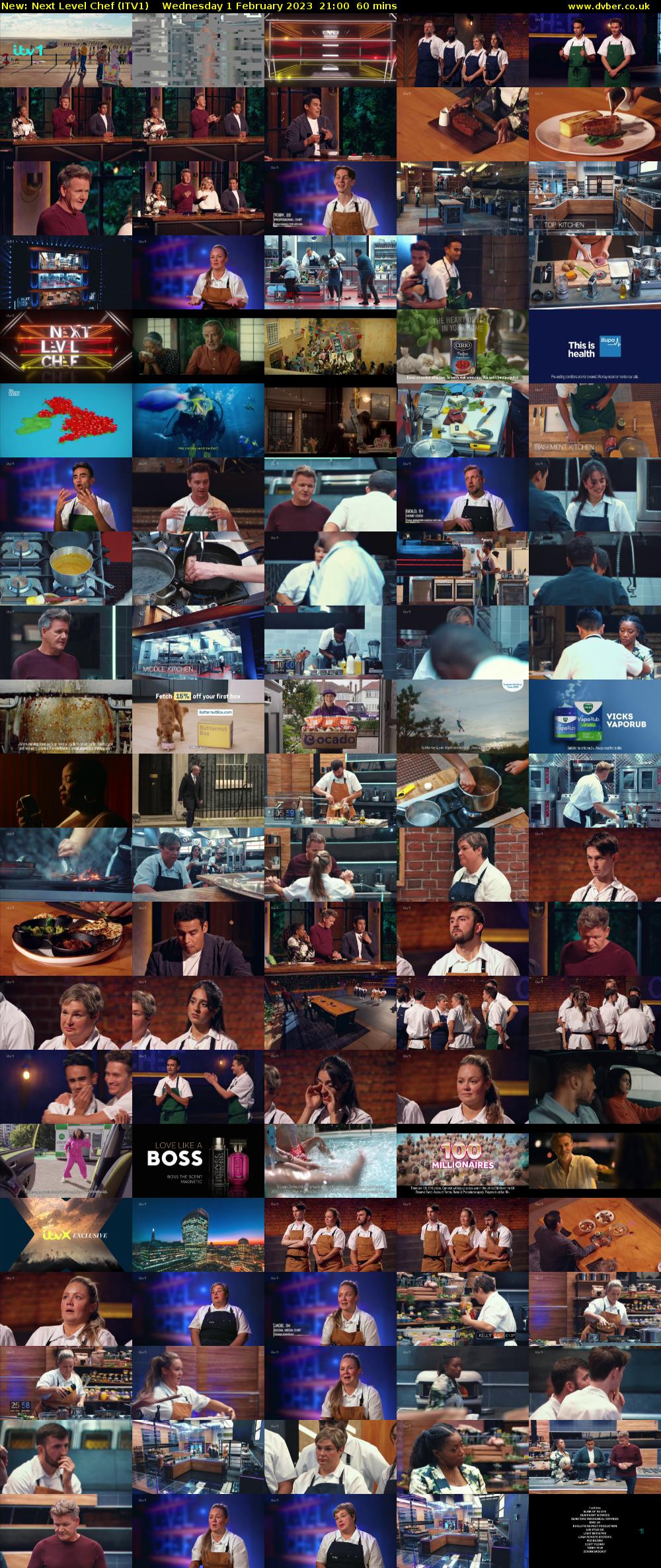 Next Level Chef (ITV1) Wednesday 1 February 2023 21:00 - 22:00