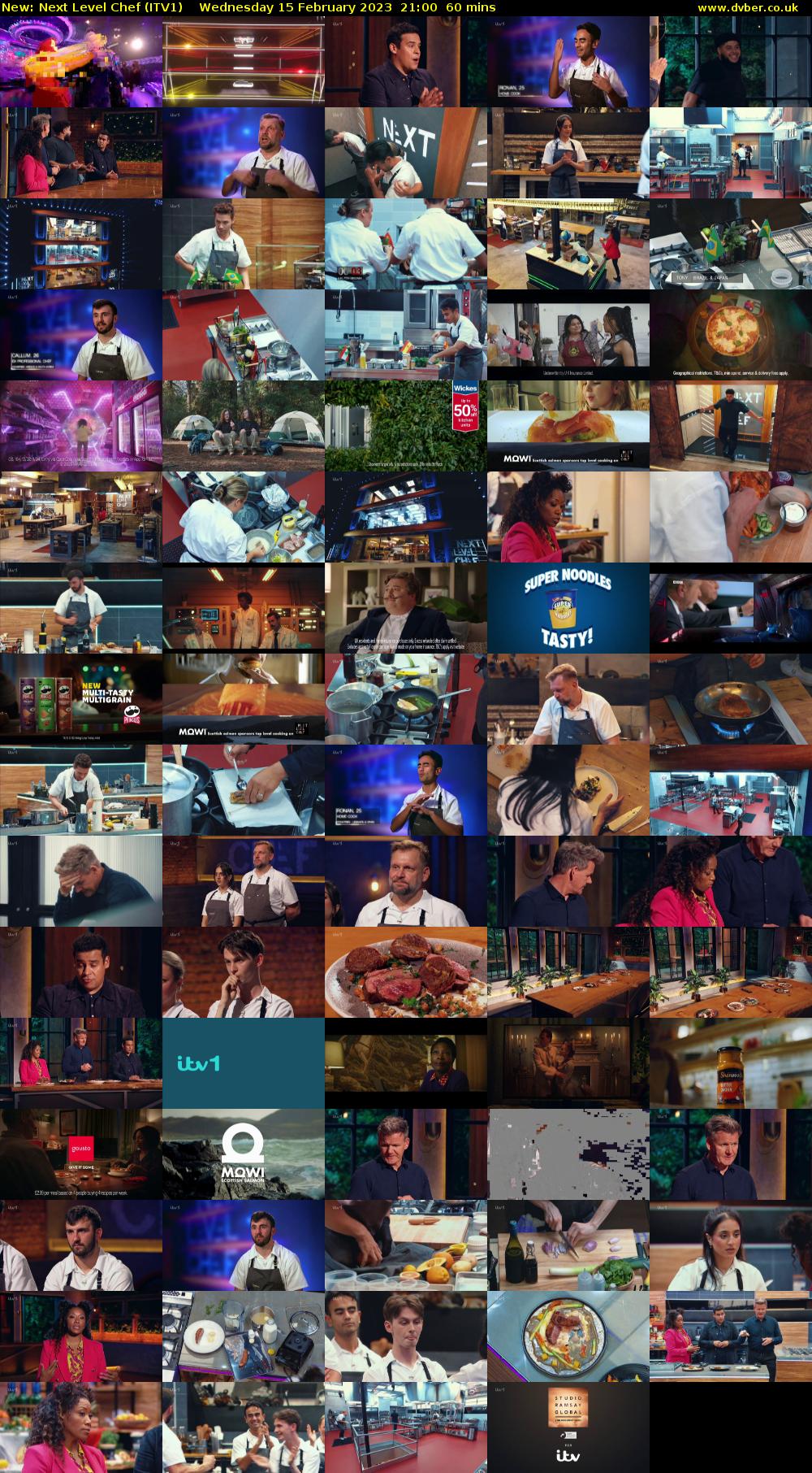 Next Level Chef (ITV1) Wednesday 15 February 2023 21:00 - 22:00