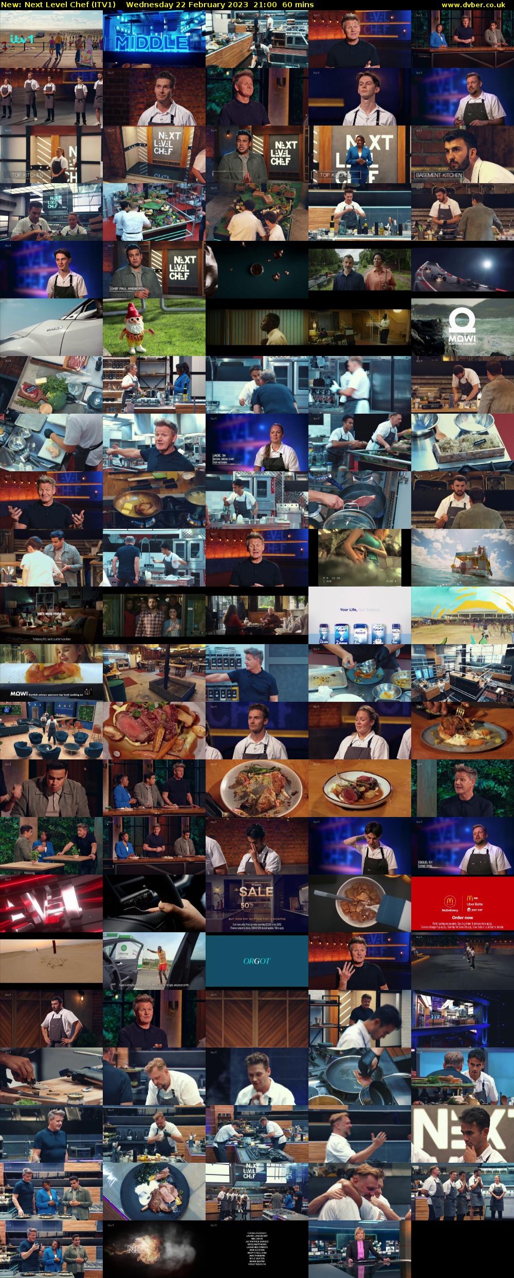 Next Level Chef (ITV1) Wednesday 22 February 2023 21:00 - 22:00
