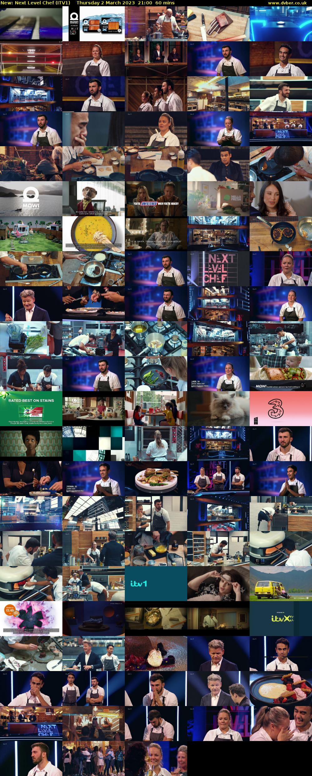 Next Level Chef (ITV1) Thursday 2 March 2023 21:00 - 22:00
