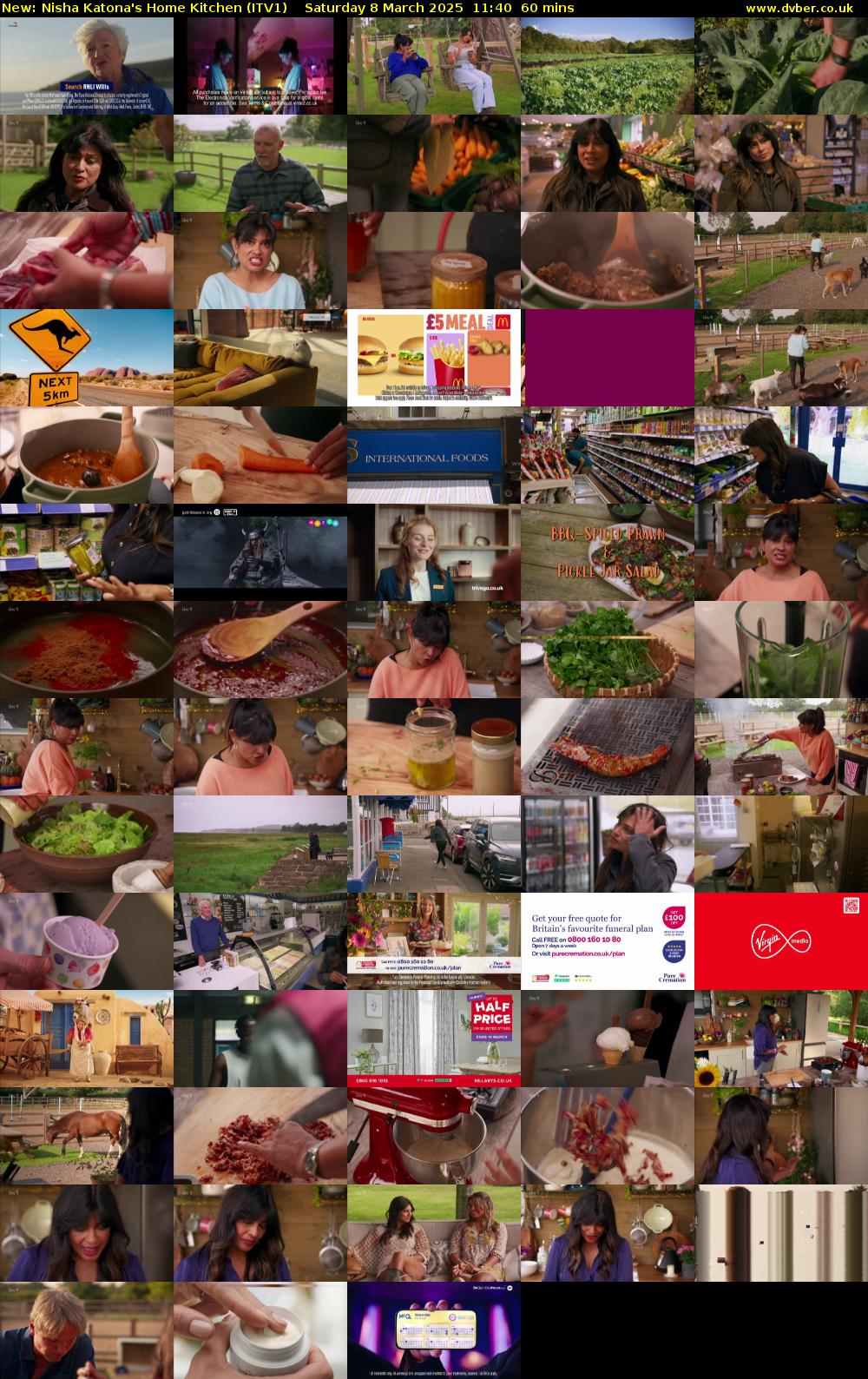 Nisha Katona's Home Kitchen (ITV1) Saturday 8 March 2025 11:40 - 12:40
