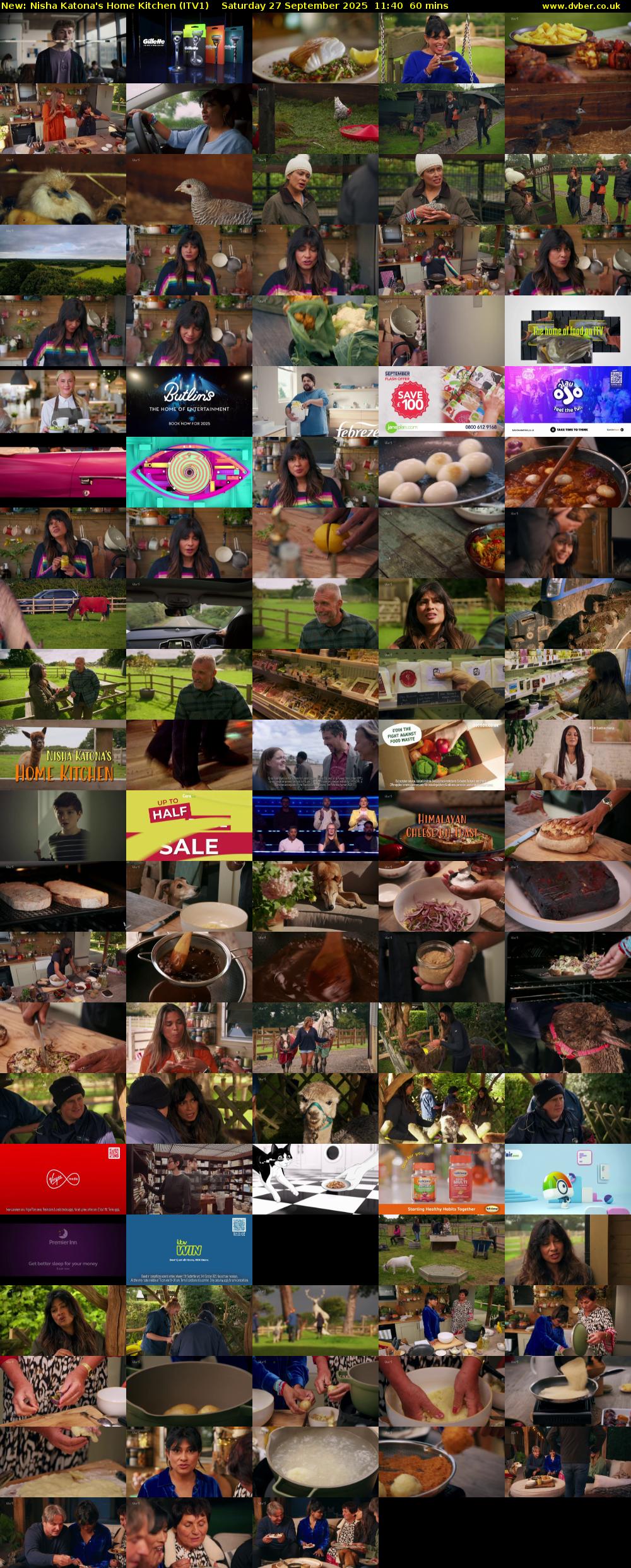 Nisha Katona's Home Kitchen (ITV1) Saturday 27 September 2025 11:40 - 12:40