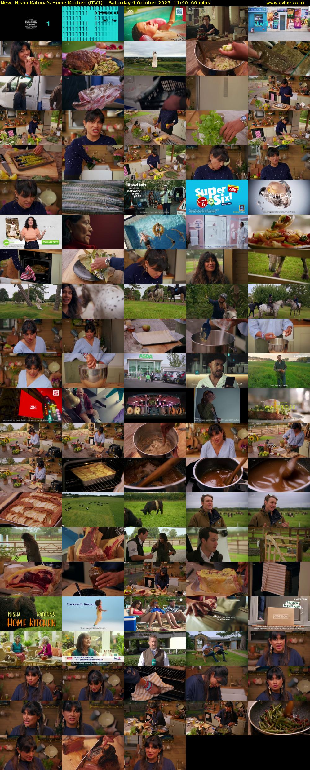 Nisha Katona's Home Kitchen (ITV1) Saturday 4 October 2025 11:40 - 12:40