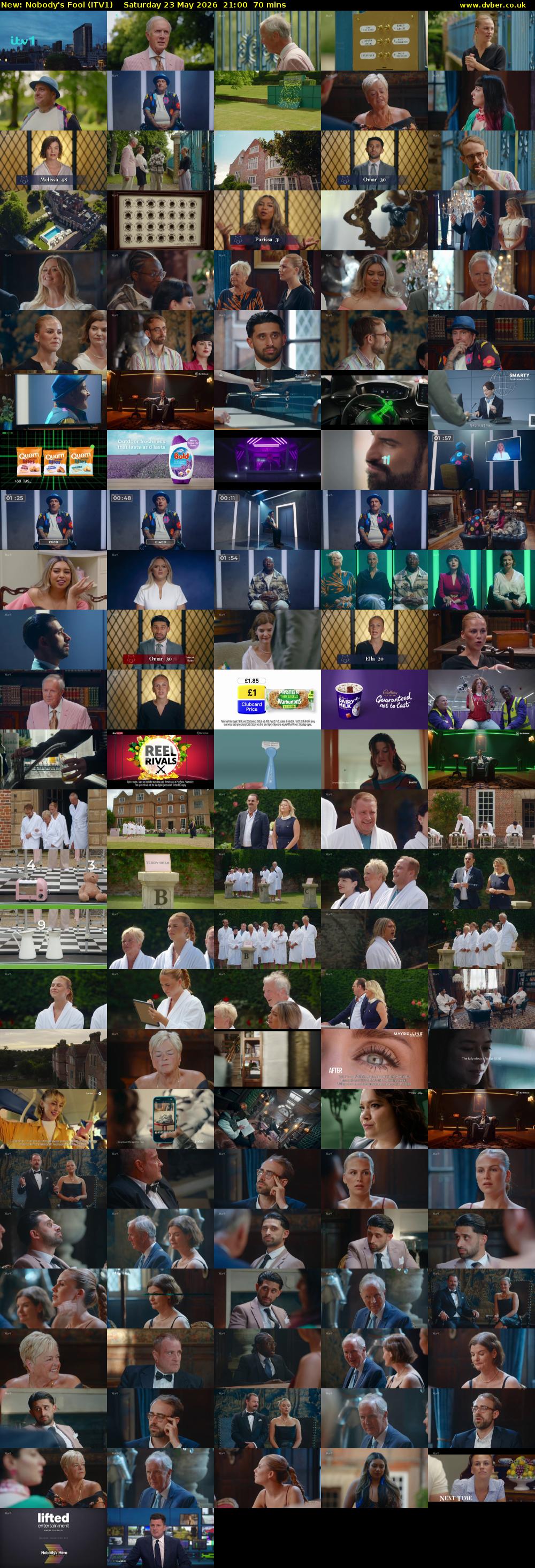 Nobody's Fool (ITV1) Saturday 23 May 2026 21:00 - 22:10