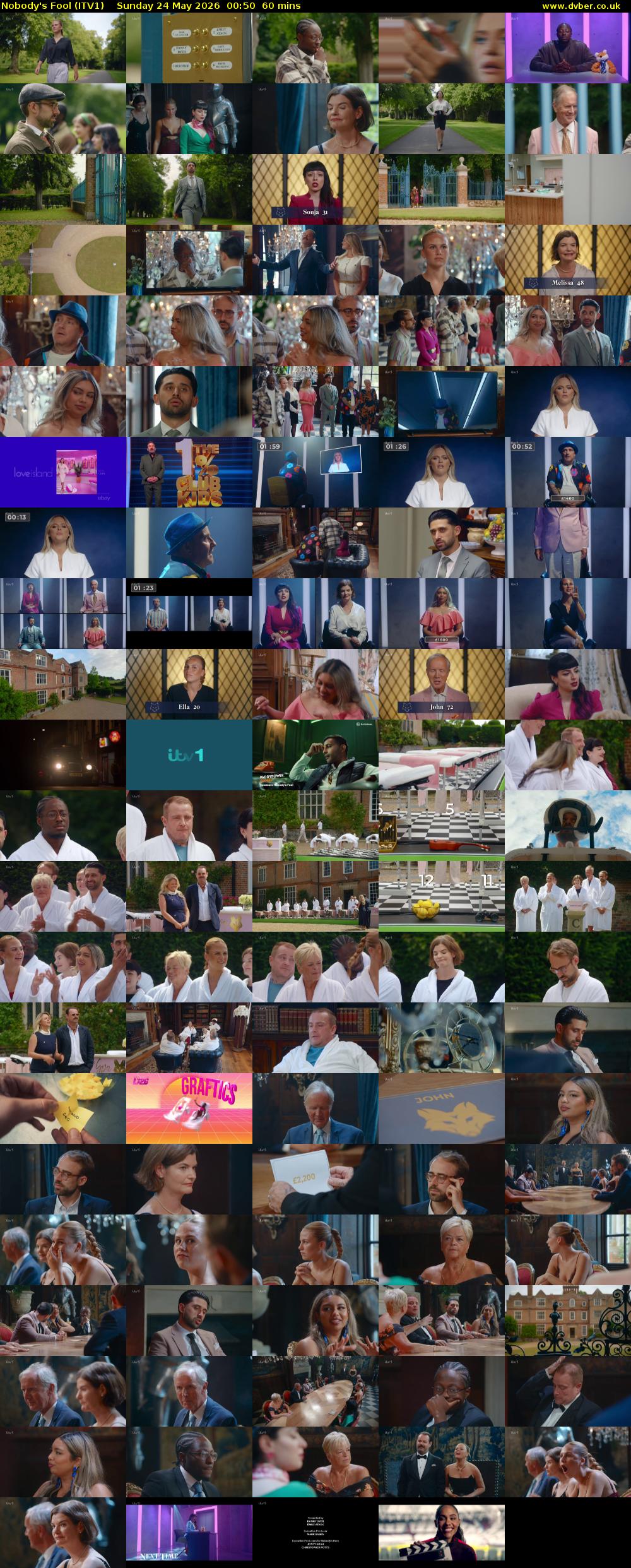 Nobody's Fool (ITV1) Sunday 24 May 2026 00:50 - 01:50