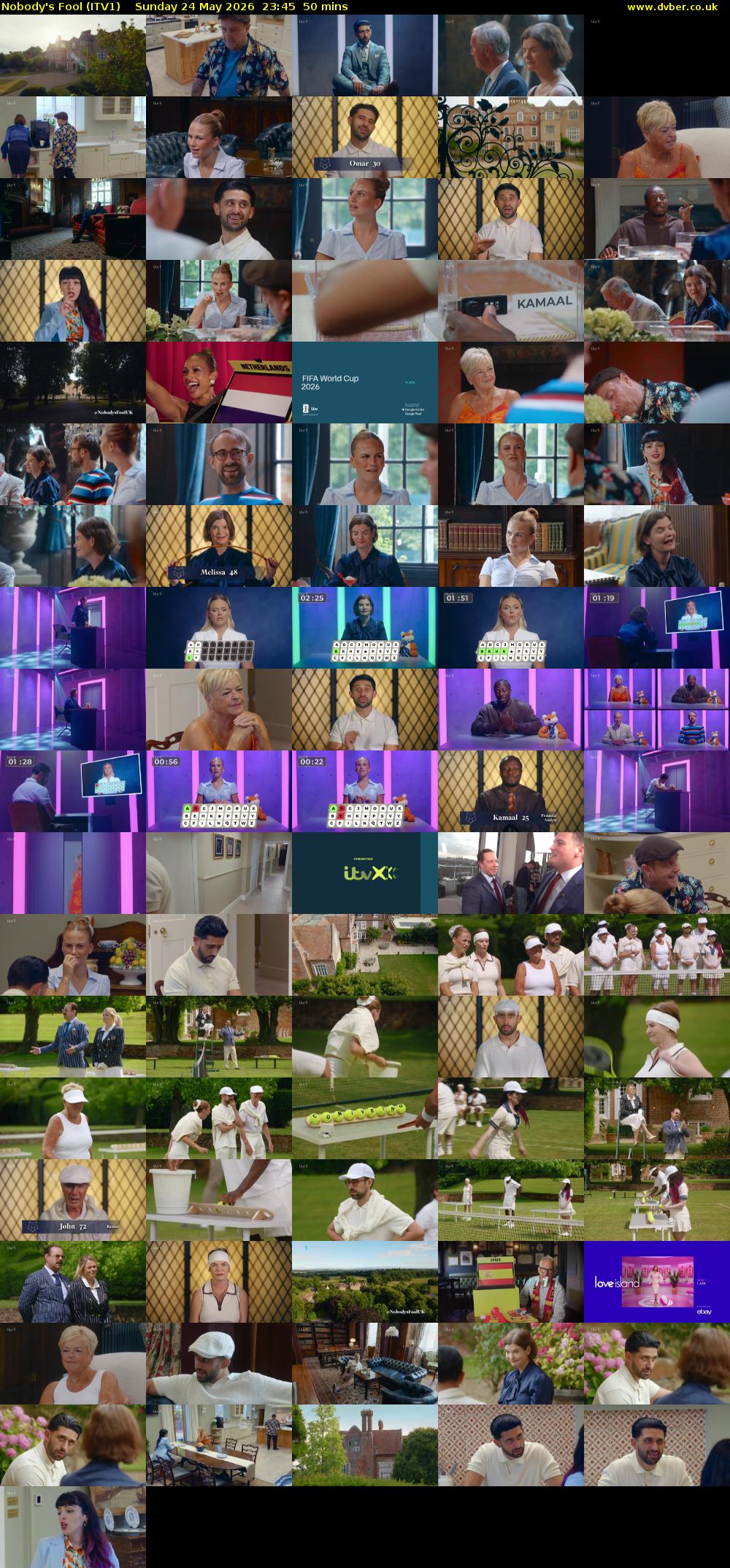 Nobody's Fool (ITV1) Sunday 24 May 2026 23:45 - 00:35