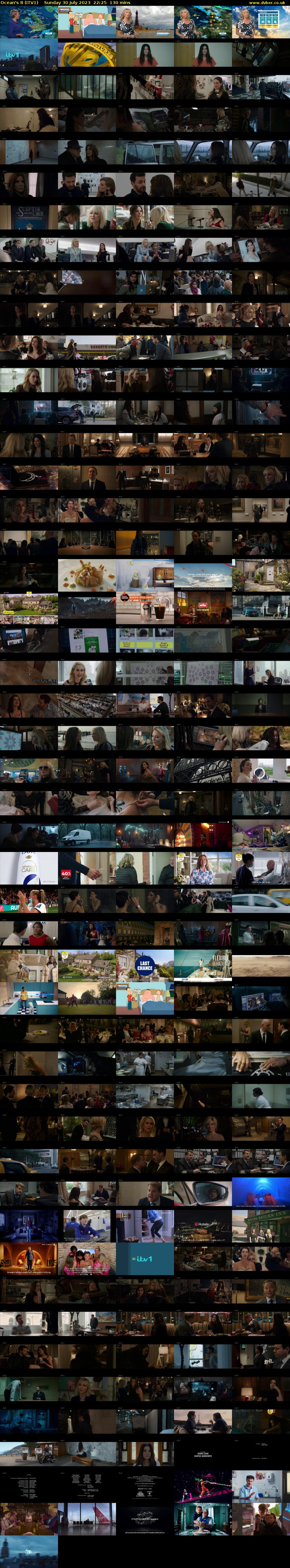 Ocean's 8 (ITV1) Sunday 30 July 2023 22:25 - 00:35