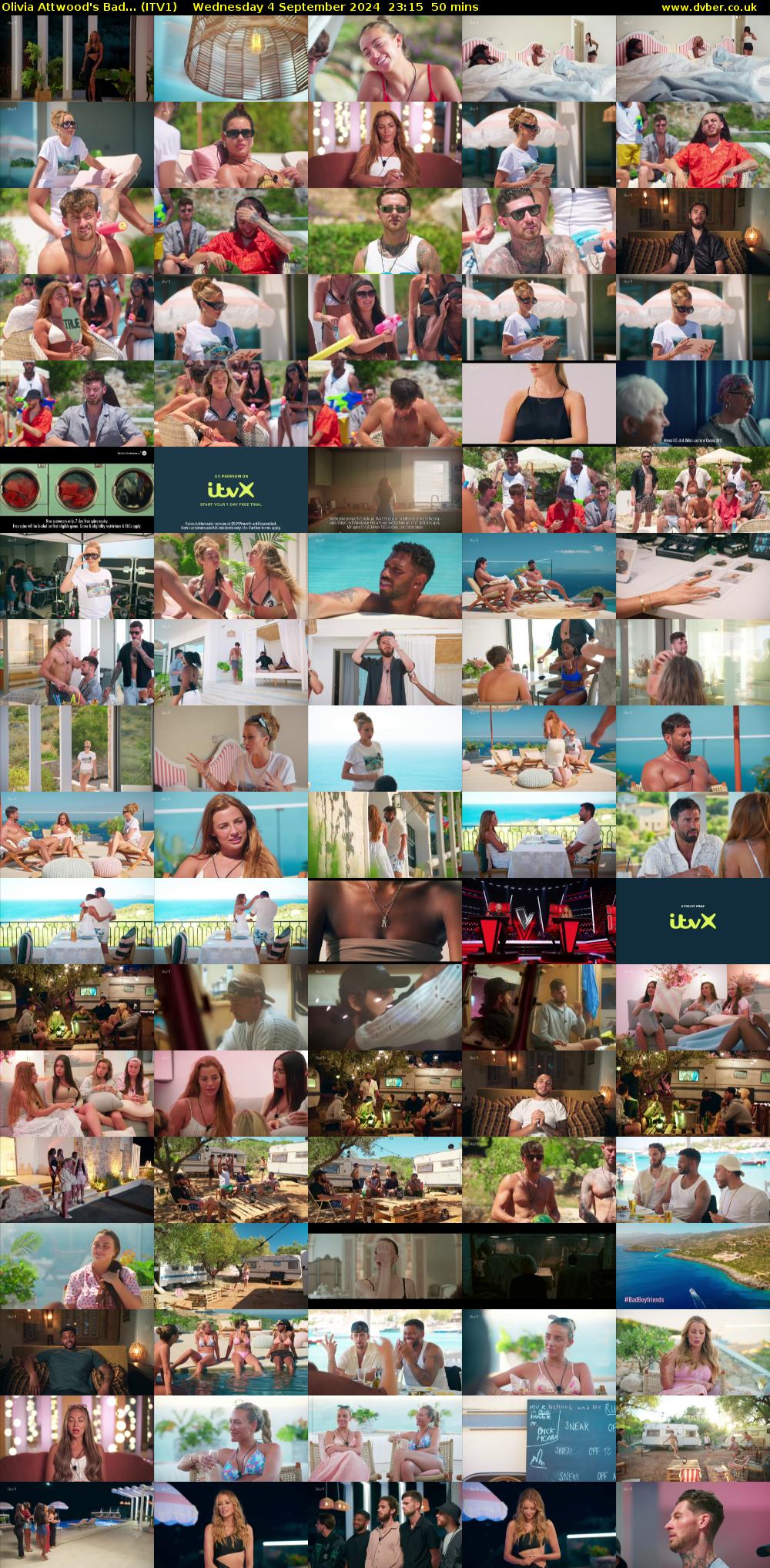 Olivia Attwood's Bad... (ITV1) Wednesday 4 September 2024 23:15 - 00:05