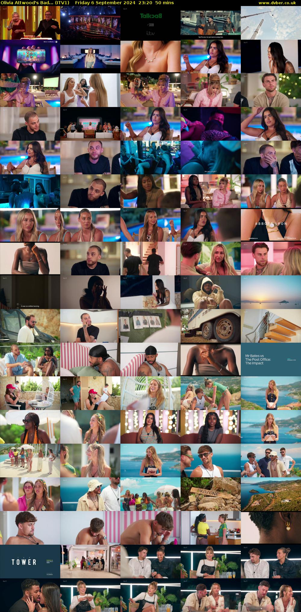 Olivia Attwood's Bad... (ITV1) Friday 6 September 2024 23:20 - 00:10