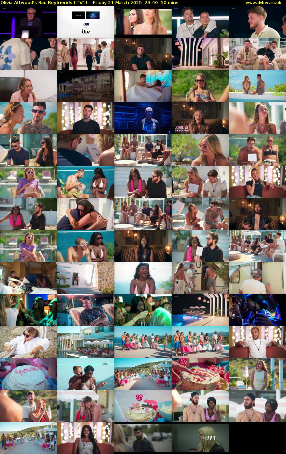 Olivia Attwood's Bad Boyfriends (ITV1) Friday 21 March 2025 23:40 - 00:30