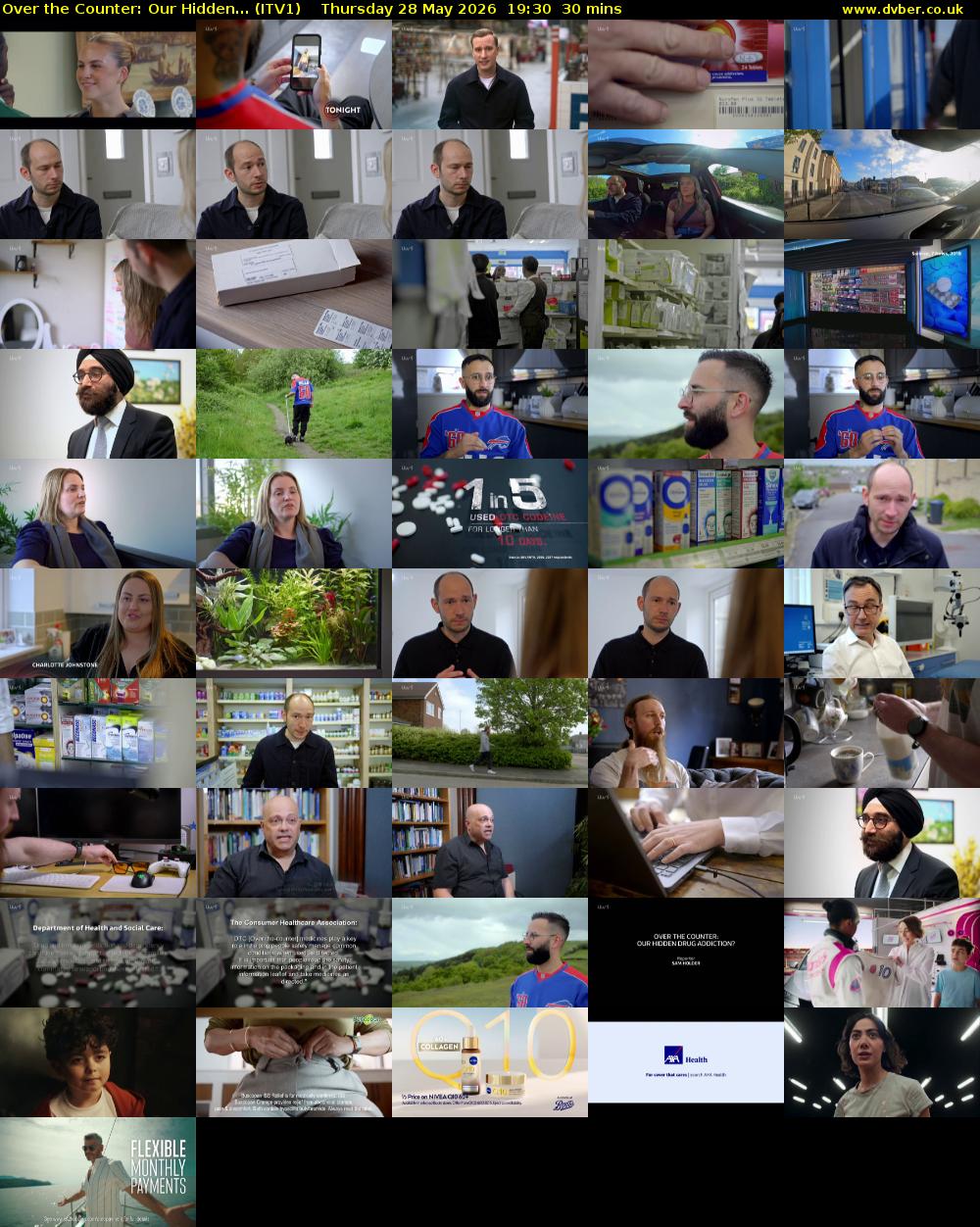 Over the Counter: Our Hidden... (ITV1) Thursday 28 May 2026 19:30 - 20:00