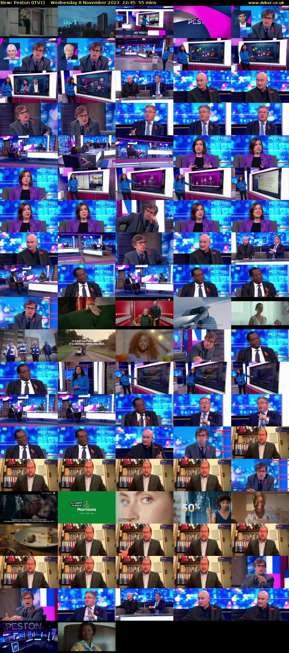 Peston (ITV1) Wednesday 8 November 2023 22:45 - 23:40
