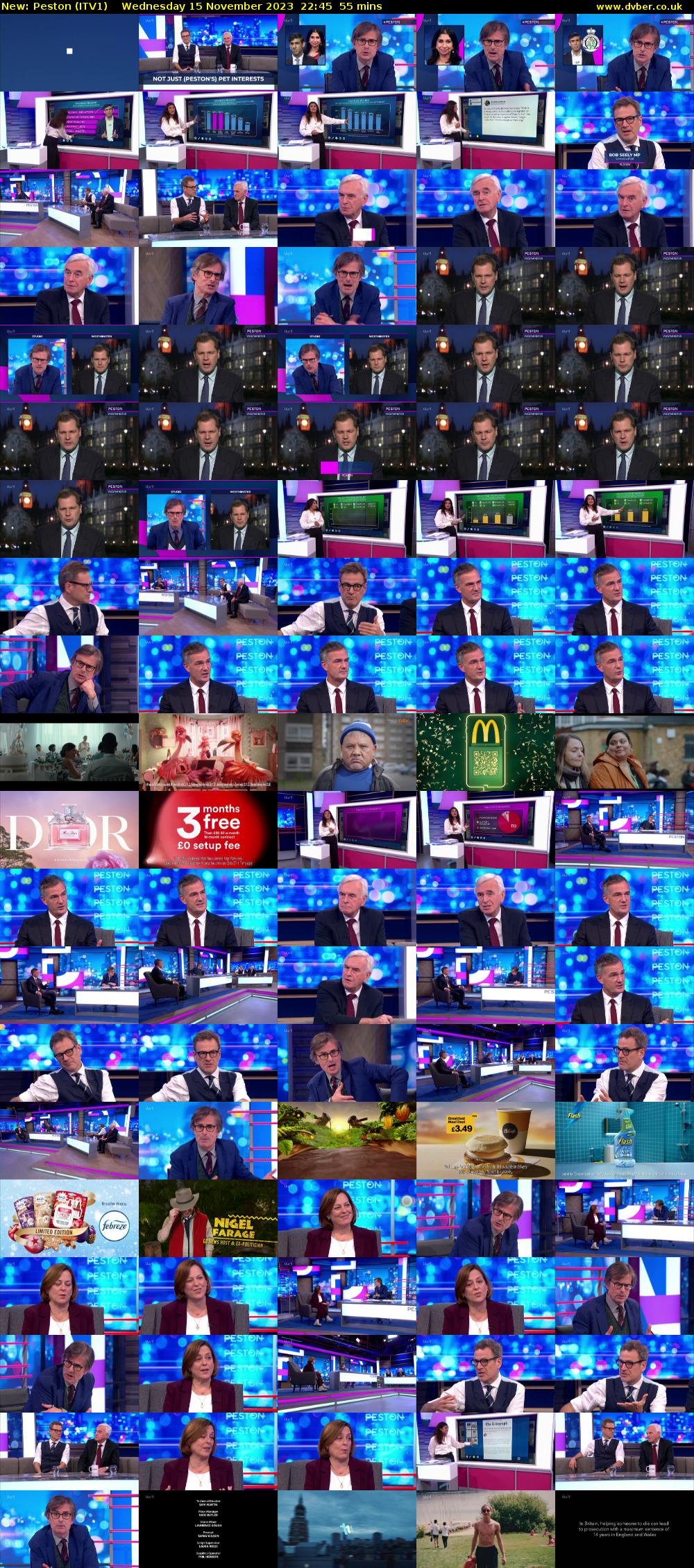 Peston (ITV1) Wednesday 15 November 2023 22:45 - 23:40
