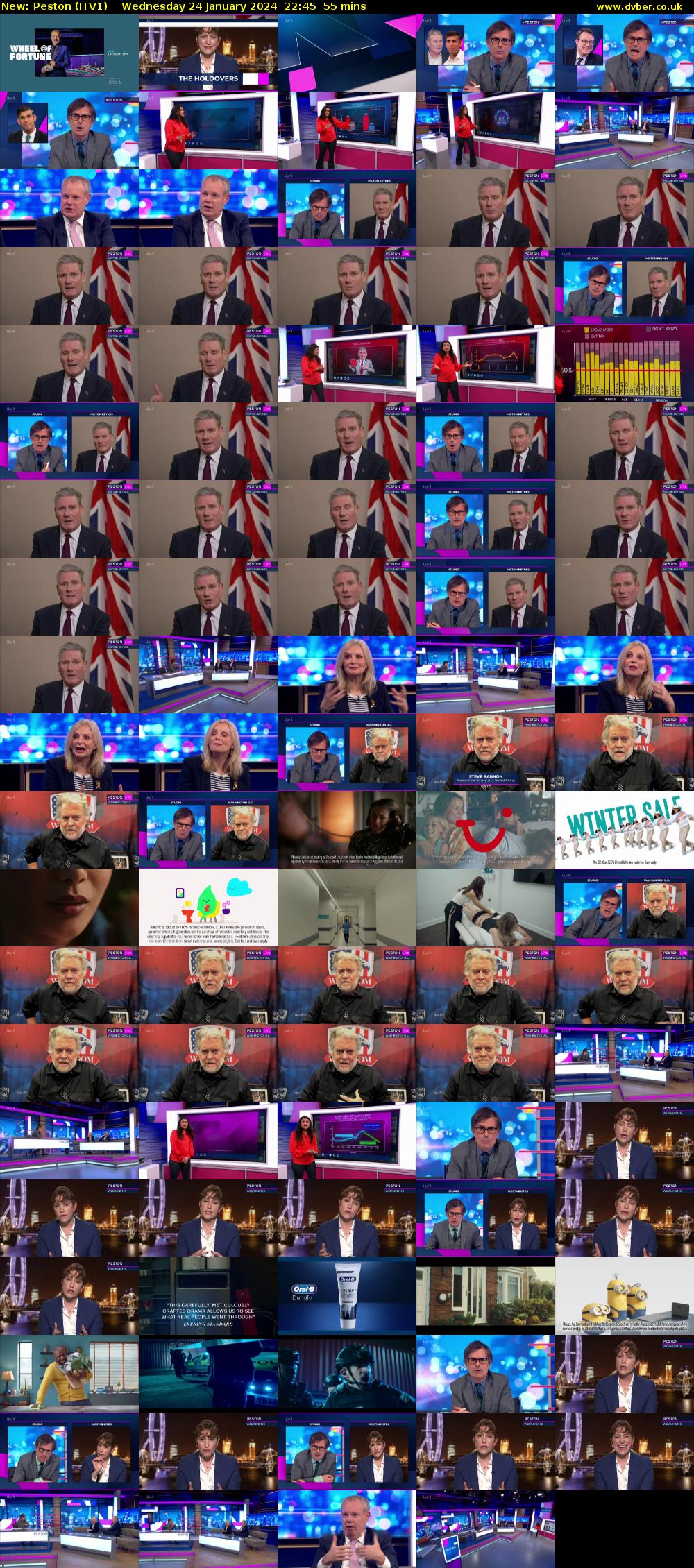 Peston (ITV1) Wednesday 24 January 2024 22:45 - 23:40