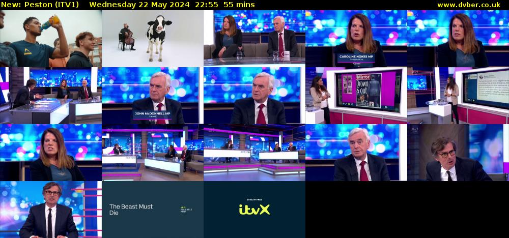Peston (ITV1) Wednesday 22 May 2024 22:55 - 23:50
