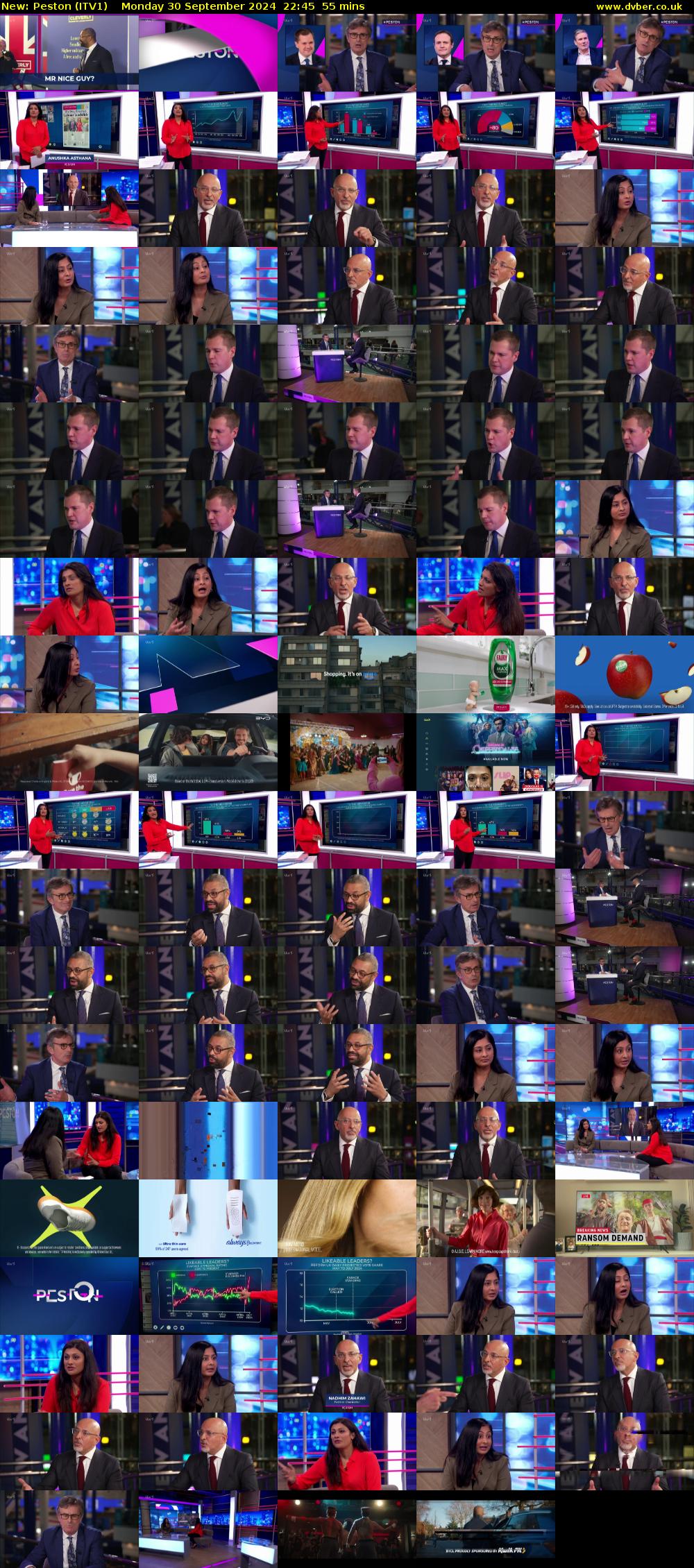 Peston (ITV1) Monday 30 September 2024 22:45 - 23:40