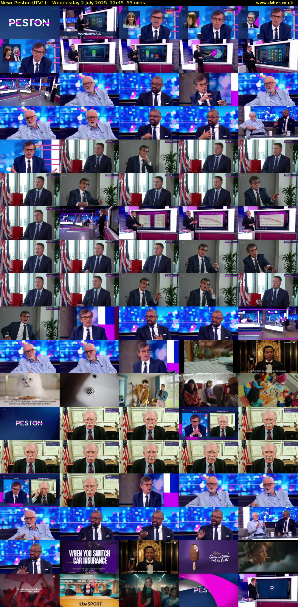 Peston (ITV1) Wednesday 2 July 2025 22:45 - 23:40