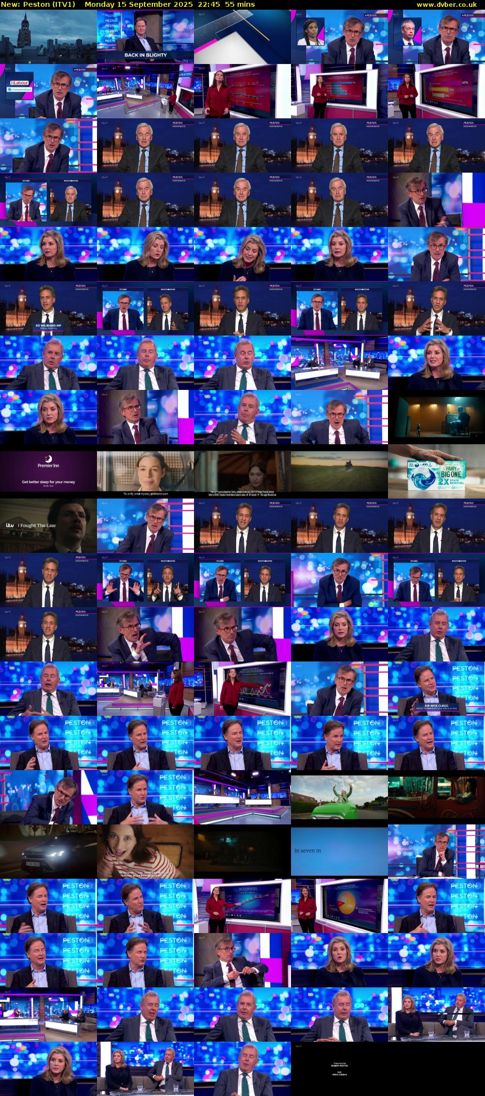 Peston (ITV1) Monday 15 September 2025 22:45 - 23:40