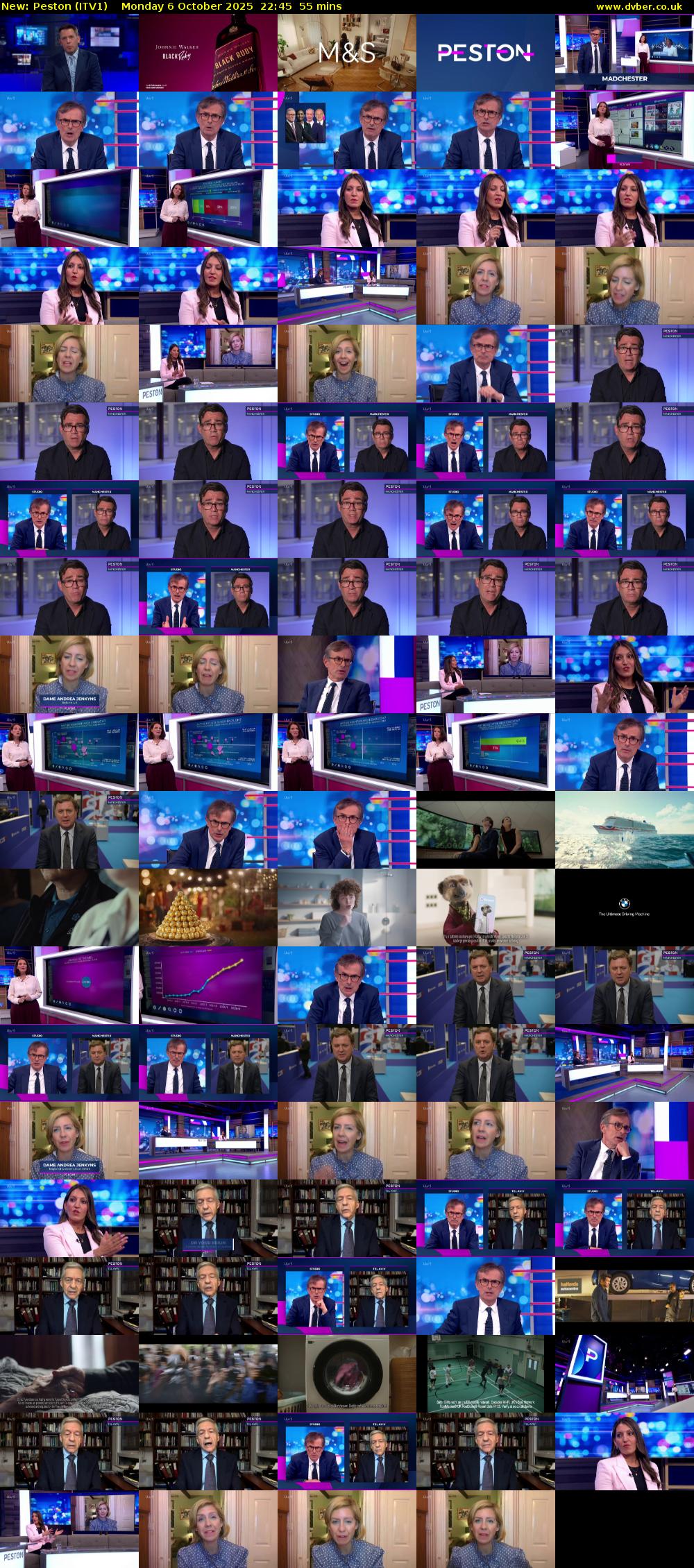 Peston (ITV1) Monday 6 October 2025 22:45 - 23:40