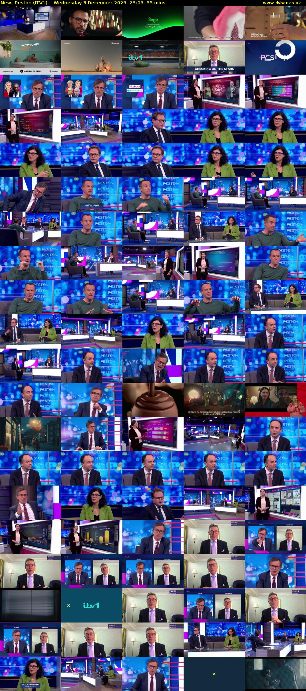 Peston (ITV1) Wednesday 3 December 2025 23:05 - 00:00