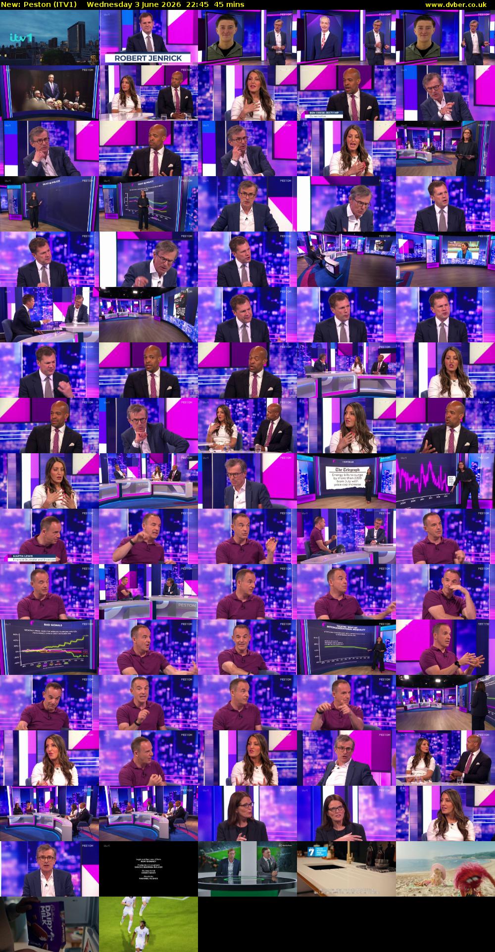 Peston (ITV1) Wednesday 3 June 2026 22:45 - 23:30