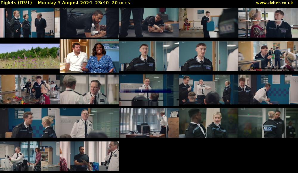 Piglets (ITV1) Monday 5 August 2024 23:40 - 00:00