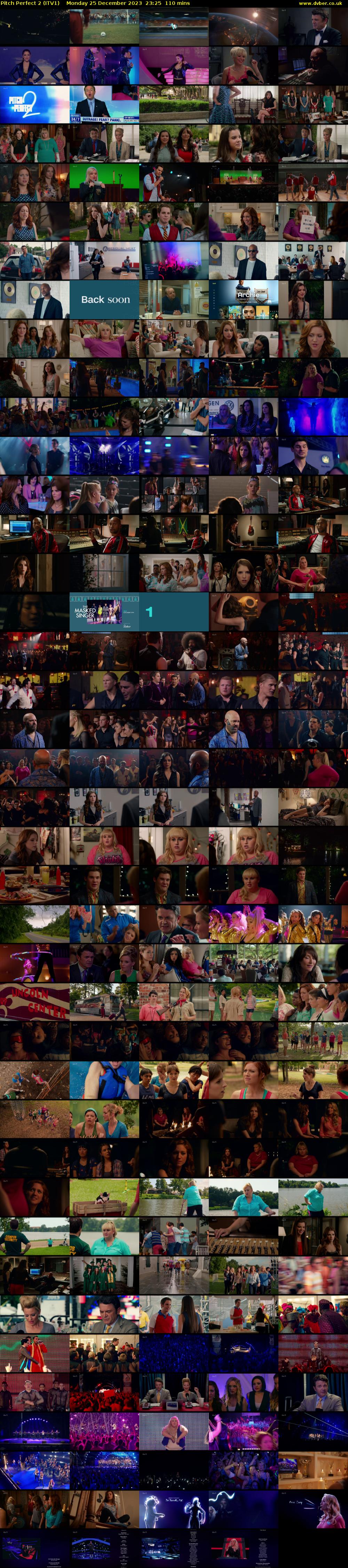 Pitch Perfect 2 (ITV1) Monday 25 December 2023 23:25 - 01:15
