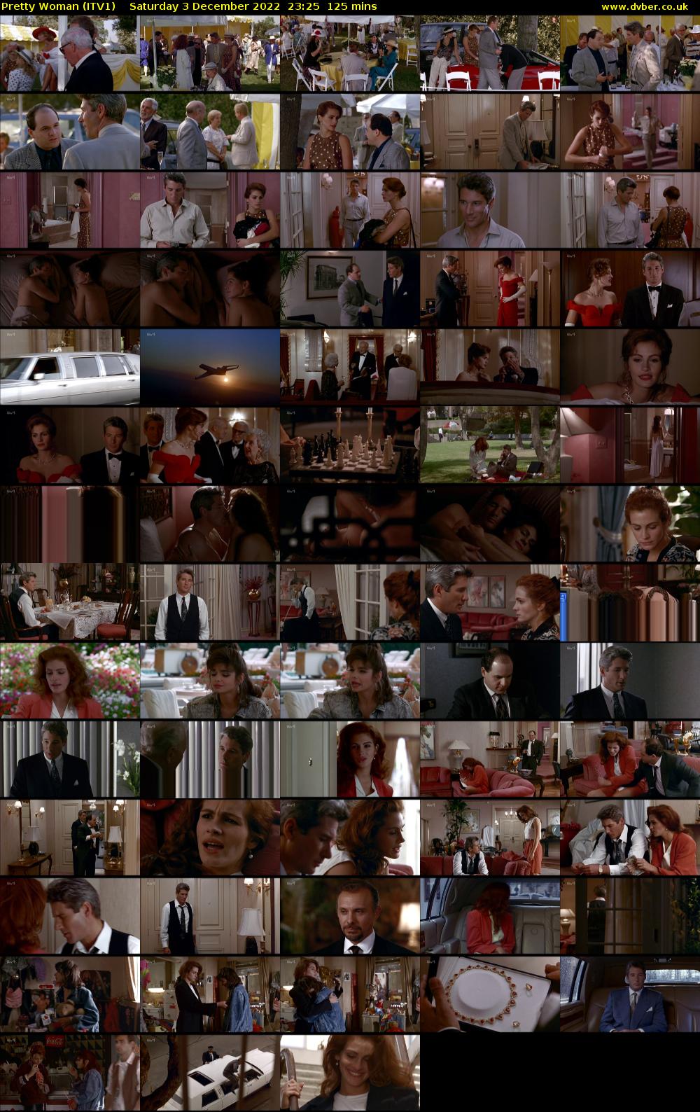 Pretty Woman (ITV1) Saturday 3 December 2022 23:25 - 01:30