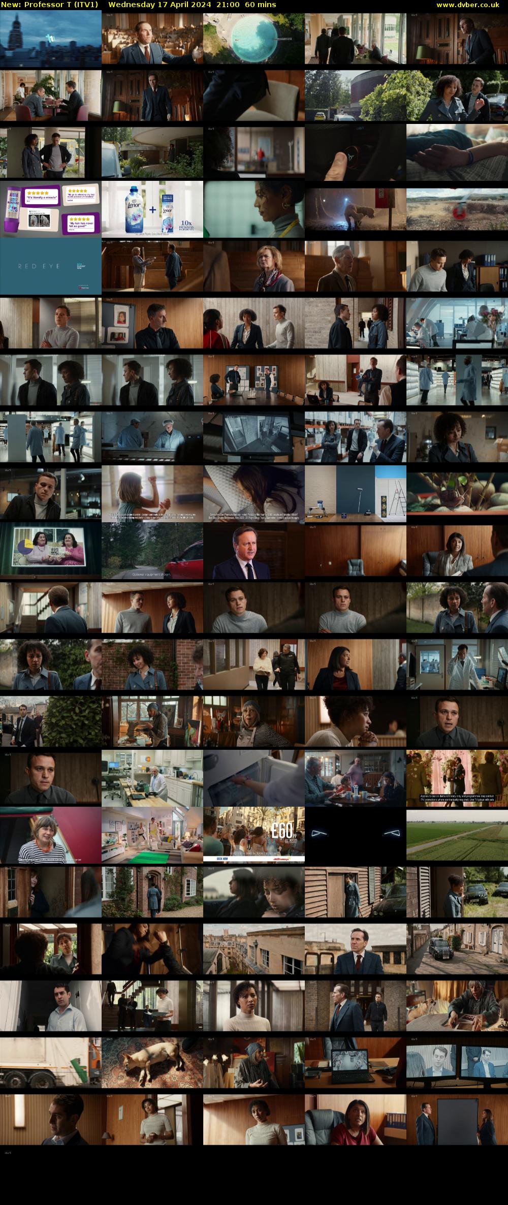 Professor T (ITV1) Wednesday 17 April 2024 21:00 - 22:00