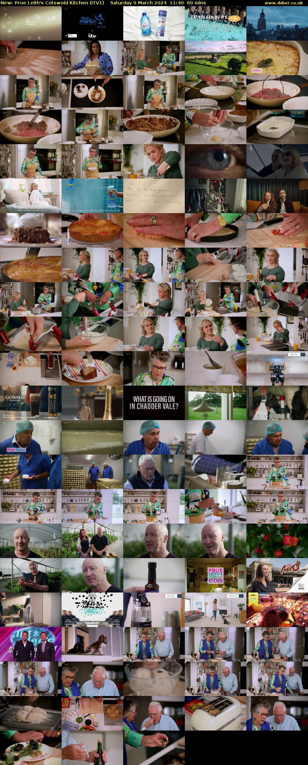 Prue Leith's Cotswold Kitchen (ITV1) Saturday 9 March 2024 11:40 - 12:40