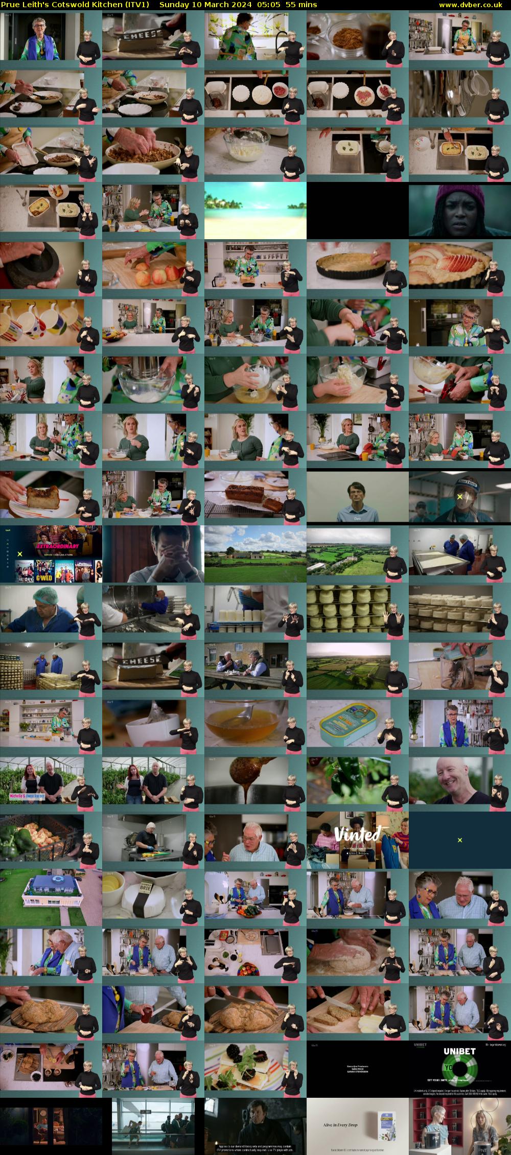 Prue Leith's Cotswold Kitchen (ITV1) Sunday 10 March 2024 05:05 - 06:00
