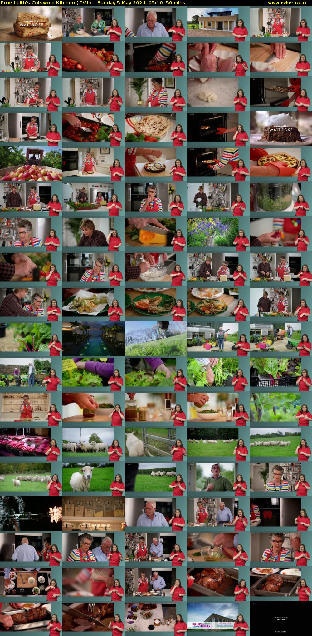 Prue Leith's Cotswold Kitchen (ITV1) Sunday 5 May 2024 05:10 - 06:00
