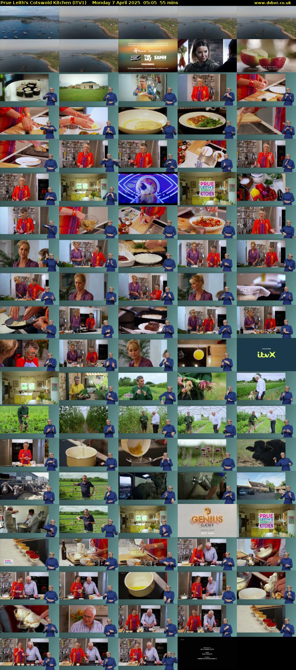 Prue Leith's Cotswold Kitchen (ITV1) Monday 7 April 2025 05:05 - 06:00