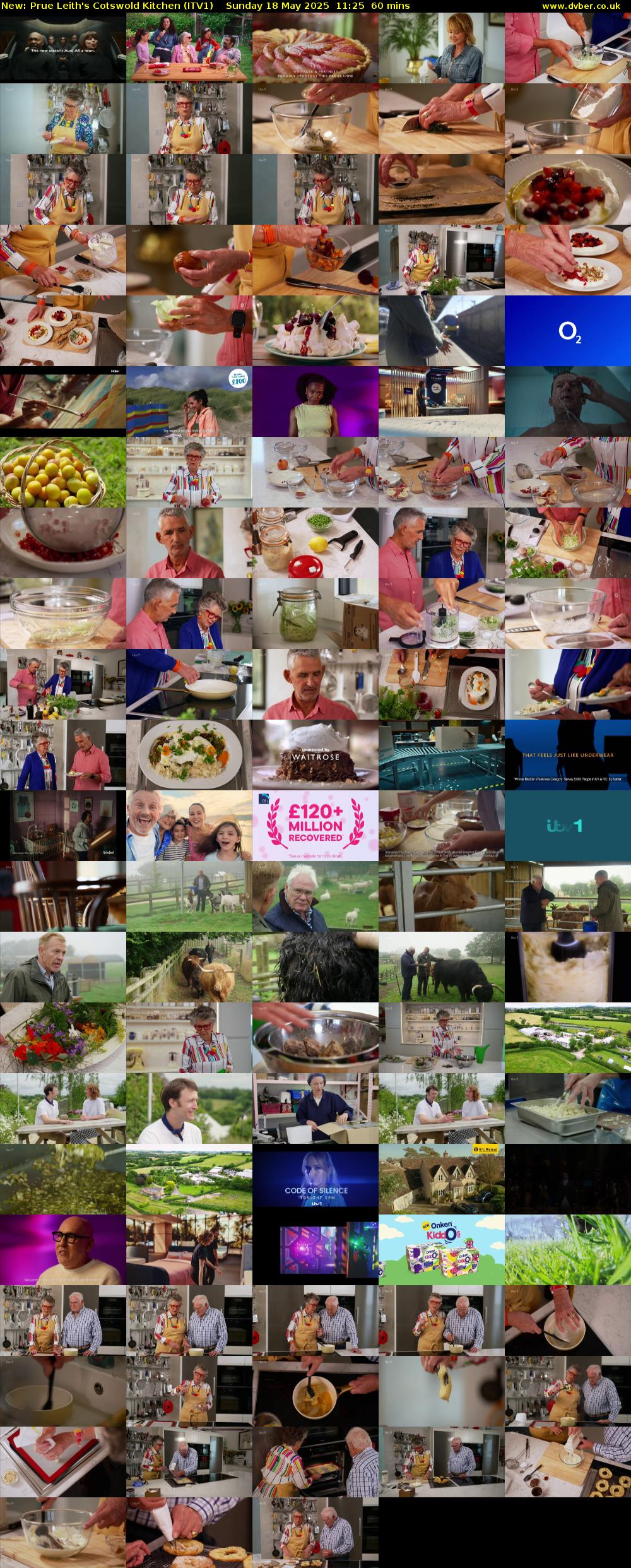Prue Leith's Cotswold Kitchen (ITV1) Sunday 18 May 2025 11:25 - 12:25