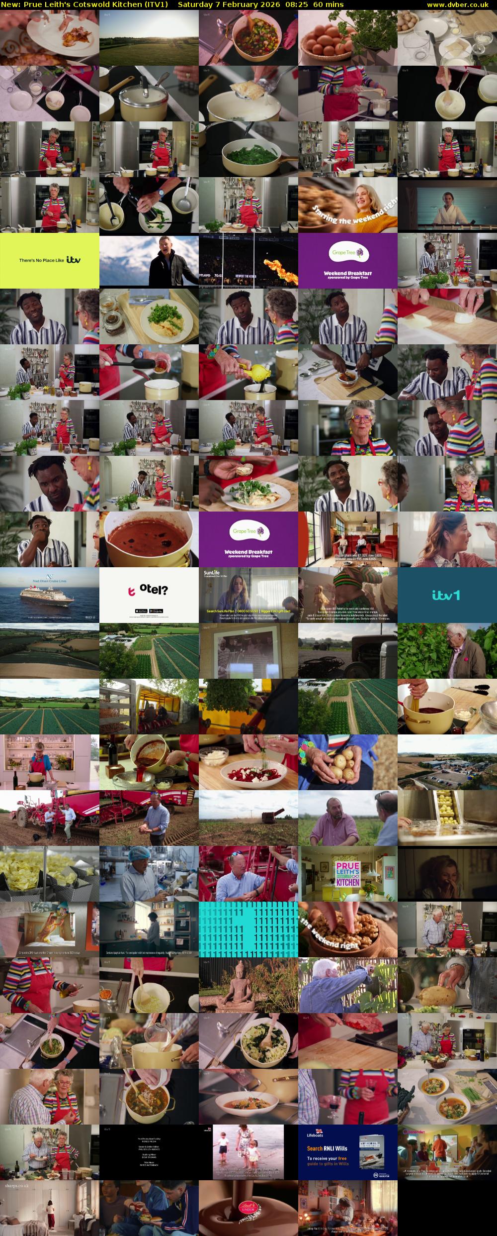 Prue Leith's Cotswold Kitchen (ITV1) Saturday 7 February 2026 08:25 - 09:25