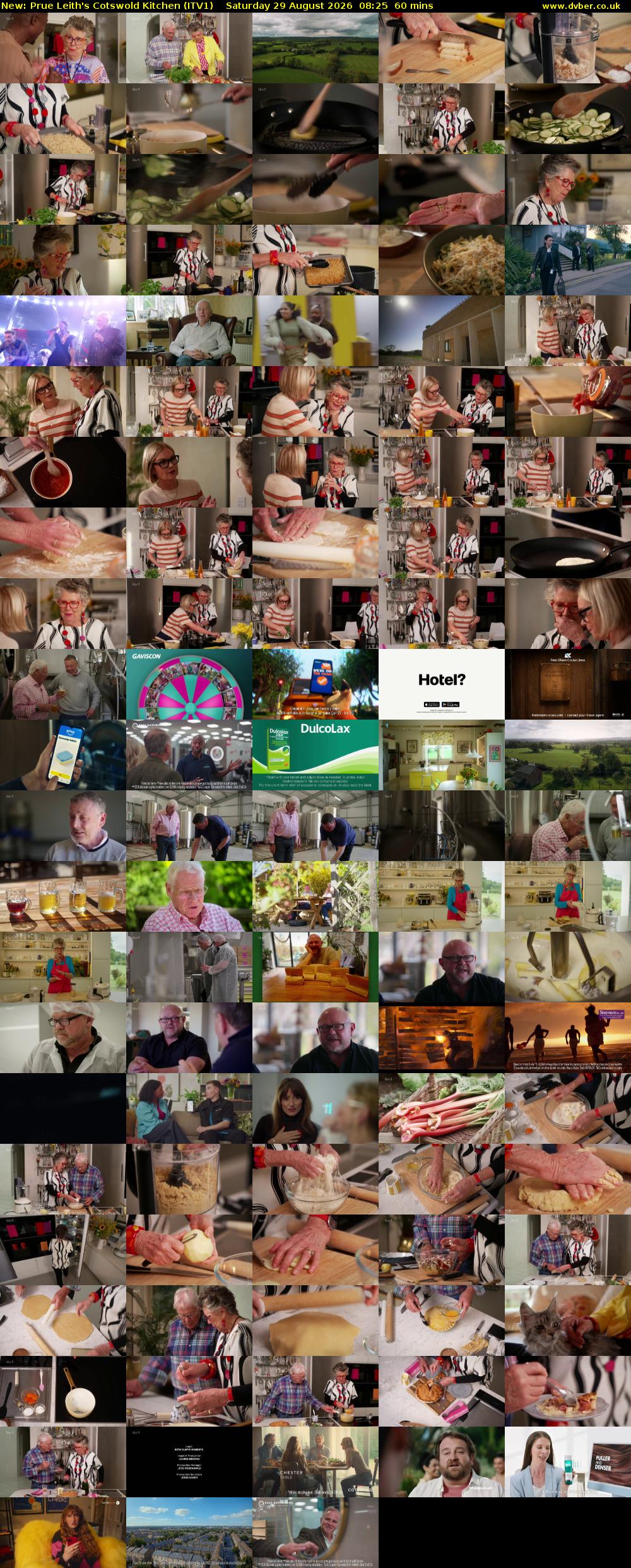 Prue Leith's Cotswold Kitchen (ITV1) Saturday 29 August 2026 08:25 - 09:25