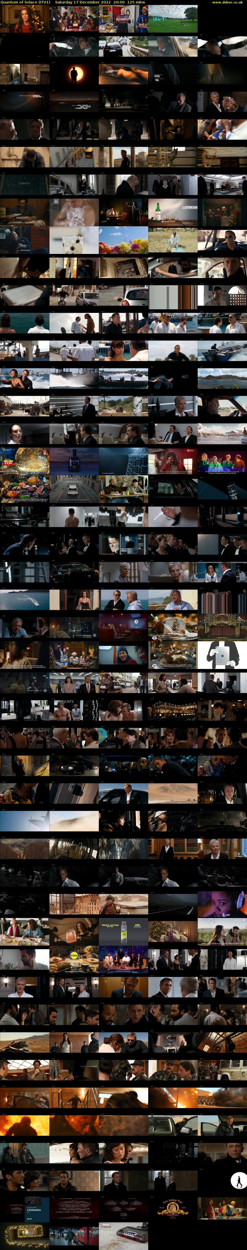 Quantum of Solace (ITV1) Saturday 17 December 2022 20:00 - 22:05